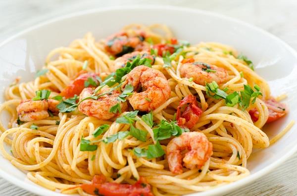 Karidesli Spagetti